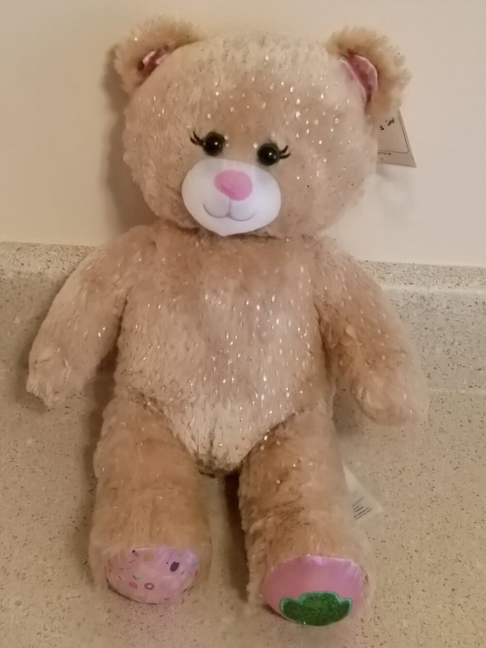 Build A Bear 2025 Girl Scout 16" Coconut Caramel Cookie Bear "Let It Go" Song